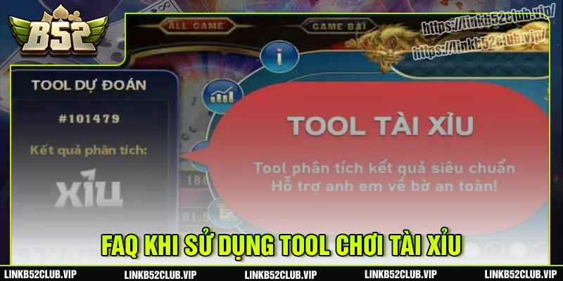 Faq - câu hỏi thường gặp khi sử dụng tool chơi tài xỉu